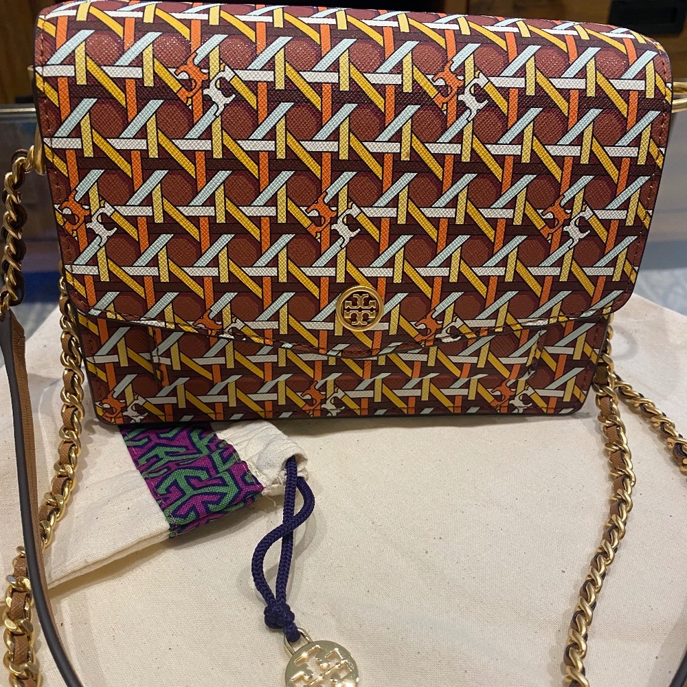 Tory Burch Robinson Mini Shoulder Bag - Printed
